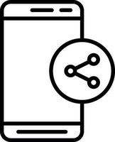 Share  Vector Icon Design