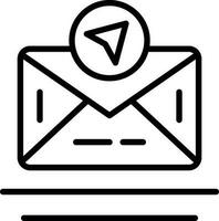 Send Mail  Vector Icon Design