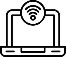 Wifi Signal  Vector Icon Design