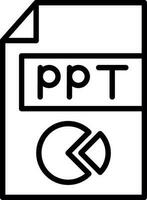 Ppt  Vector Icon Design