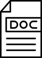 Doc  Vector Icon Design