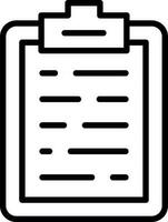 List  Vector Icon Design