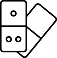 Domino  Vector Icon Design