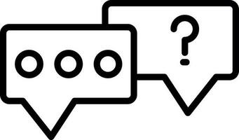 Conversation  Vector Icon Design