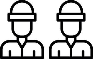 Workers  Vector Icon Design