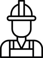 Builder  Vector Icon Design