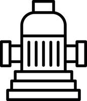 Fire Hydrant  Vector Icon Design