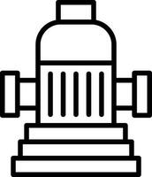 Fire Hydrant  Vector Icon Design