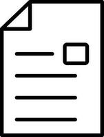Document Vector Icon Design