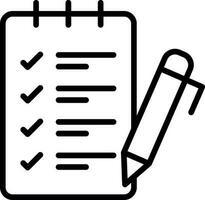 Contract  Vector Icon Design