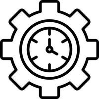 Working Hours  Vector Icon Design