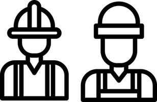 Workers  Vector Icon Design