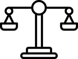 Law Vector Icon Design