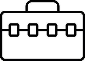 Briefcase Vector Icon Design