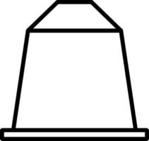 Coffee Capsule Vector Icon Design