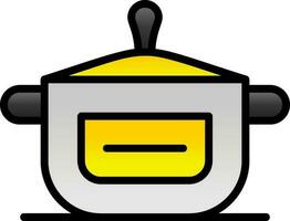 Pot Vector Icon Design
