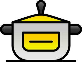 Pot Vector Icon Design