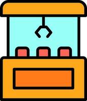 Claw Machine  Vector Icon Design