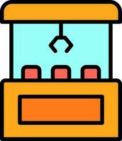 Claw Machine  Vector Icon Design