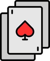 Playing Card  Vector Icon Design