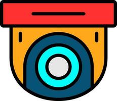 Security Camera  Vector Icon Design