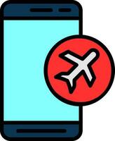 Airplane Mode  Vector Icon Design