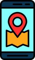 Location App  Vector Icon Design