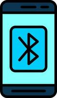 Mobile Bluetooth  Vector Icon Design