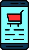 Shopping Cart  Vector Icon Design