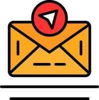 Send Mail  Vector Icon Design