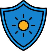 Sun Protection  Vector Icon Design