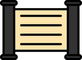 Scroll  Vector Icon Design