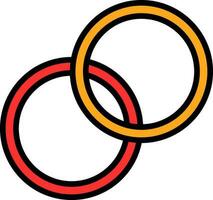 Hula Hoop  Vector Icon Design