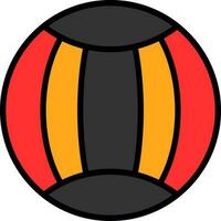 Beach Ball  Vector Icon Design