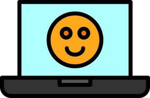 Happy Face  Vector Icon Design