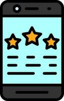 Rating  Vector Icon Design