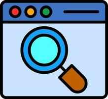 Search  Vector Icon Design
