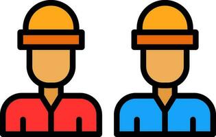 Workers  Vector Icon Design