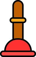 Plunger  Vector Icon Design