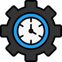 Working Hours  Vector Icon Design