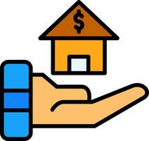 Mortgage Vector Icon Design