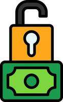 Unlocked Vector Icon Design