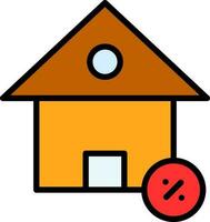 Mortgage Vector Icon Design