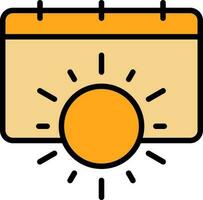Vacations Vector Icon Design