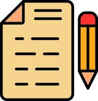 Contract Vector Icon Design