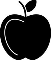 diseño de icono de vector de manzana