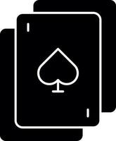 Playing Card  Vector Icon Design