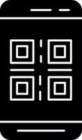 Qr Code  Vector Icon Design