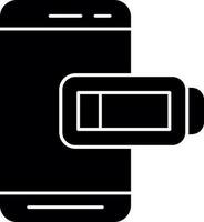 Low Battery  Vector Icon Design