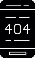 404 Error  Vector Icon Design